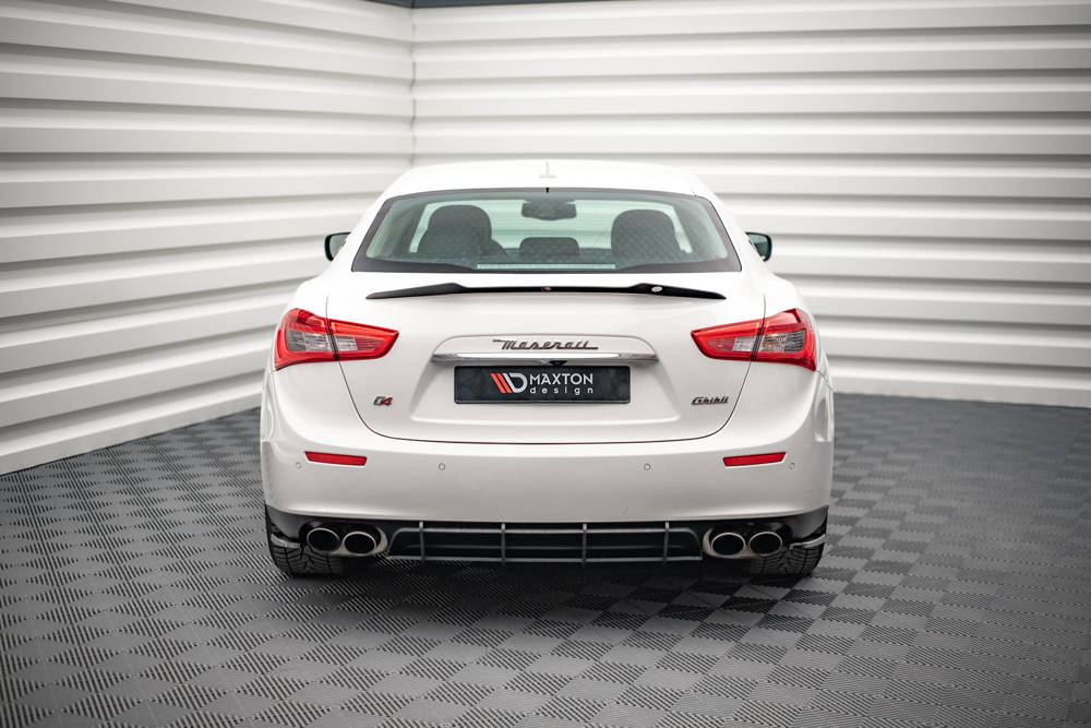 Spoiler Maserati Ghibli Mk3 Maxton Glans Zwart
