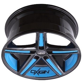 Velgen Oxigin 18 Concave blau foliert 8.5x19 inch 5x120 ET15