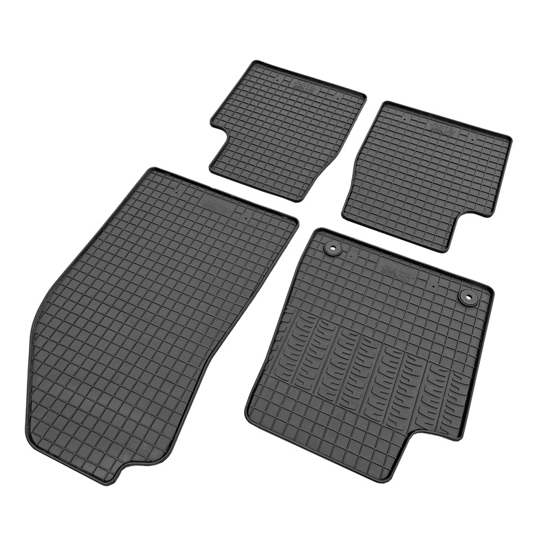 CIKCAR Rubber matten  Opel Frontera / Citroën C3 Aircross 2024- (Benzine) (4-delig + montagesysteem)