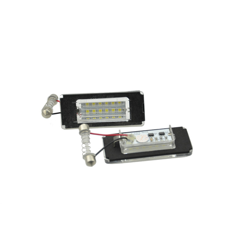 Set LED Nummerplaatverlichting  Mini One/Cooper/S/Cabrio/Coupe/Roadster R56/R57/R58/R59 2006-2014