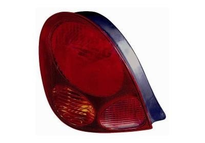 achterlicht, 5 drs Liftback, incl fittingdeel, rechts Toyota Cor