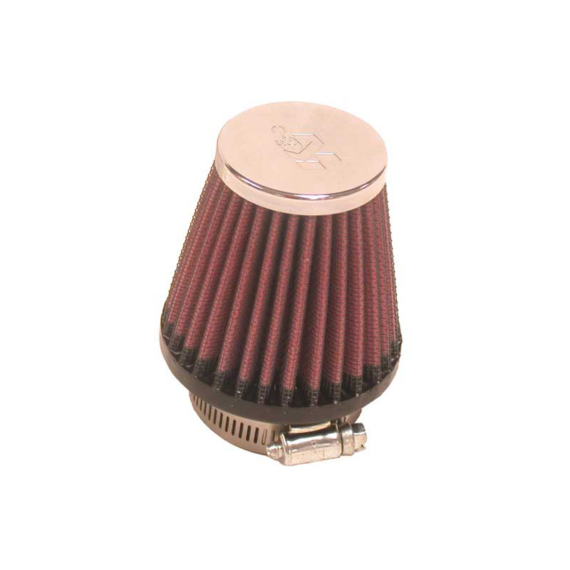 K&N Universeel Luchtfilter Konisch 48mm aansluiting, 76mm onder, 51mm top, 76mm hoogte (RC-1090)