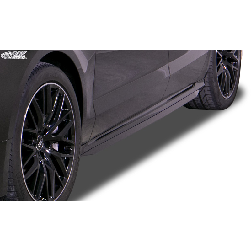 Sideskirts 'Slim'  Audi A8 (4H) 2010-2017 (ABS zwart glanzend)