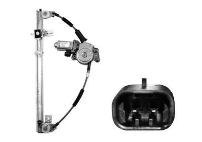 raammechanisme, incl motor, voor, links Fiat Multipla, 2004-2010