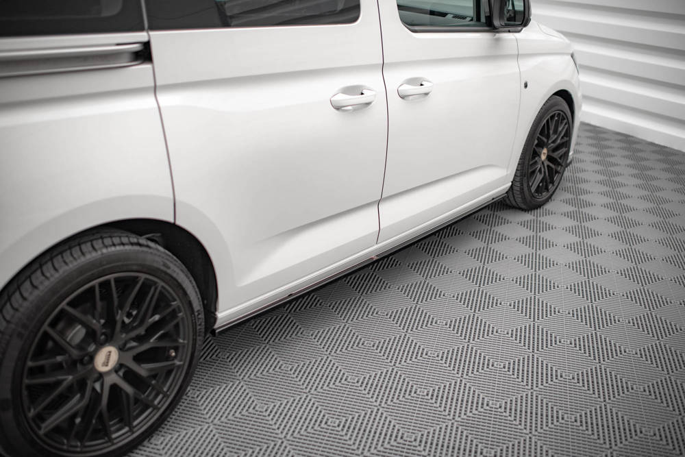 Zijskirts Volkswagen Caddy MK5 Maxton Glans Zwart