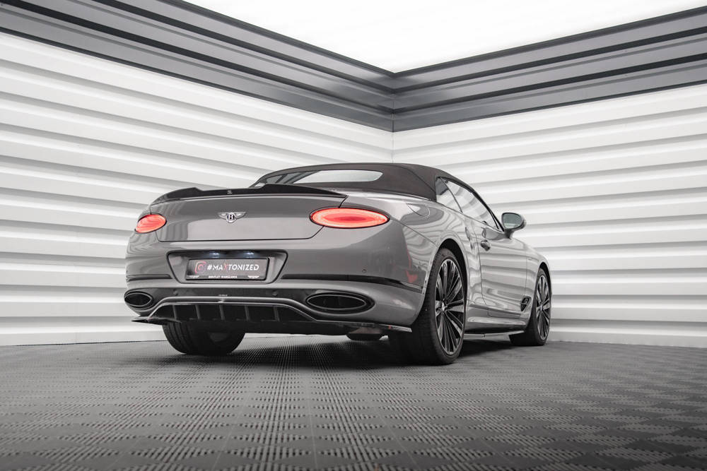Diffuser Bentley Continental GT Mk3 Maxton Glans Zwart