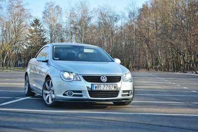 Zijskirts Diffusers VW EOS  Glans Zwart