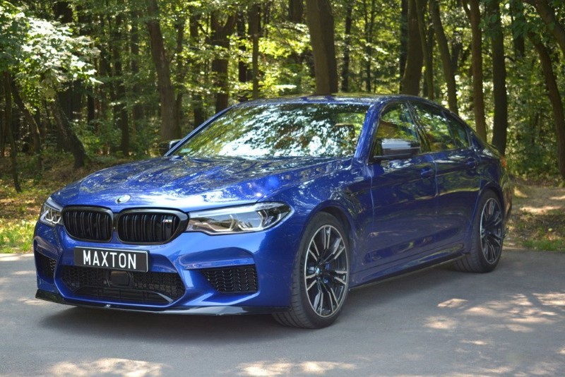 Zijskirts Diffusers BMW M5 F90 Glanzend Zwart