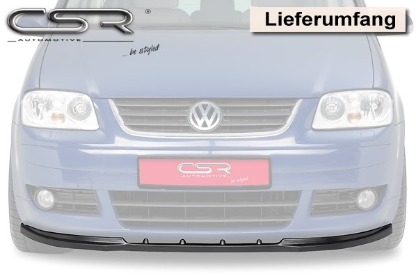 Cupspoilerlip carbon-look Volkswagen Touran 1T CSL005-C