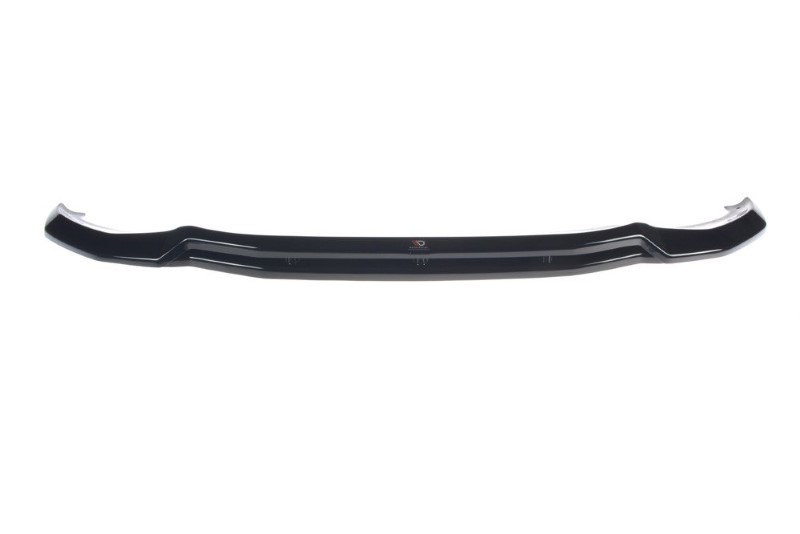 Voorspoiler V.1 BMW X3 M Pakket / M40D / M40i  G01 Maxton Glans Zwart