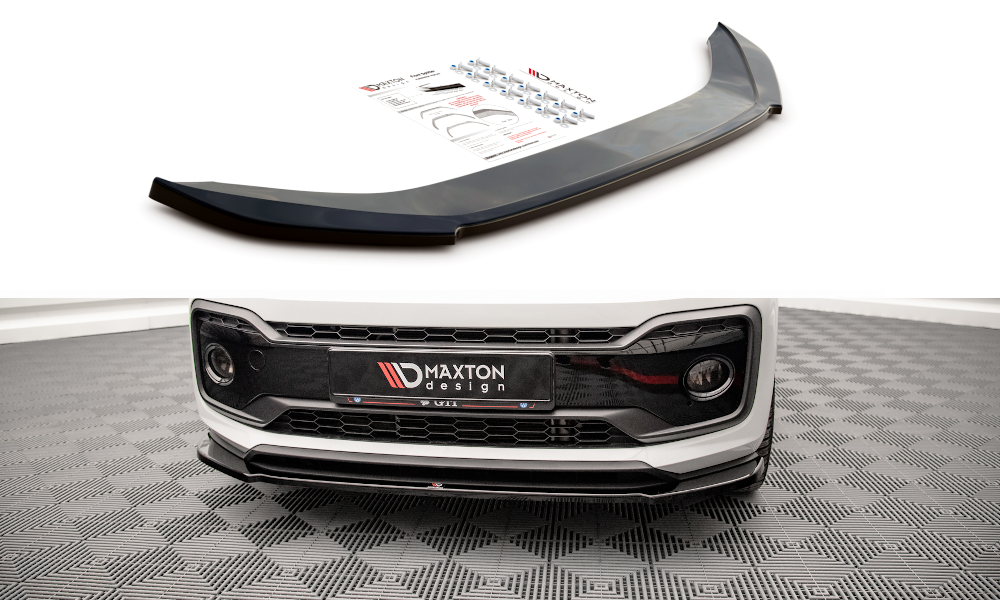 Voorspoiler VW Up! GTI Maxton Glans Zwart