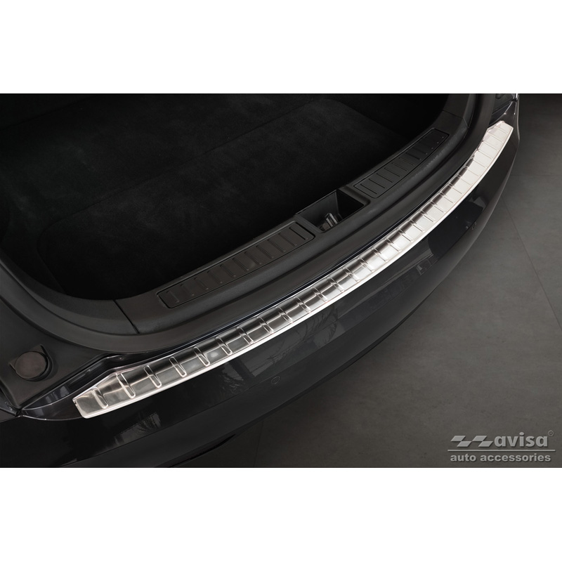 RVS Achterbumperprotector  Tesla Model S 2012- 'Ribs'