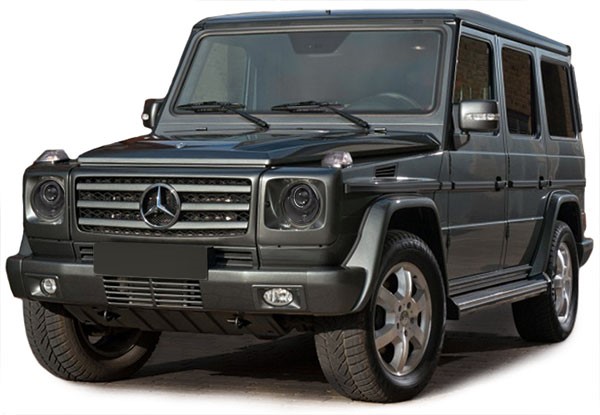 Headlights Mercedes Benz G-Klasse W463 black 92-06