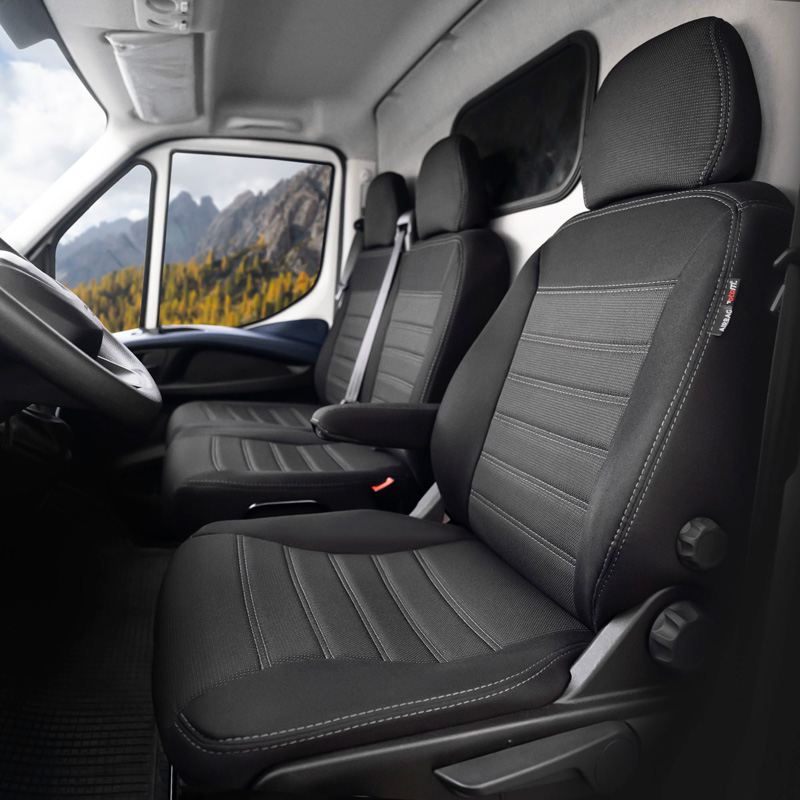 Original Design Stoffen Stoelhoezenset 2+1  Ford Transit Connect 2014-2018