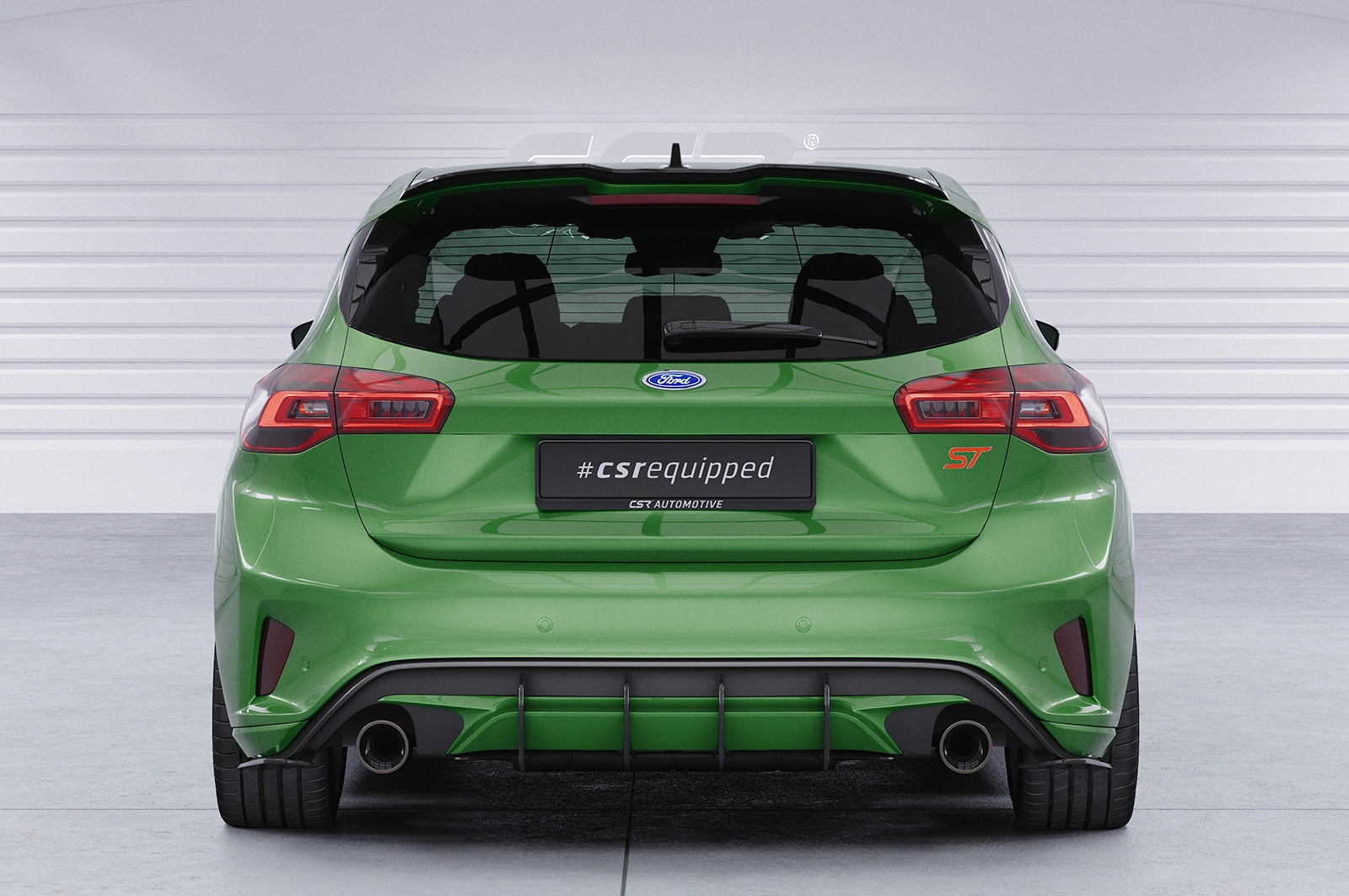 Achterspoiler Ford Focus MK4 ST (06/2019–) Glans Zwart – CSR Automotive