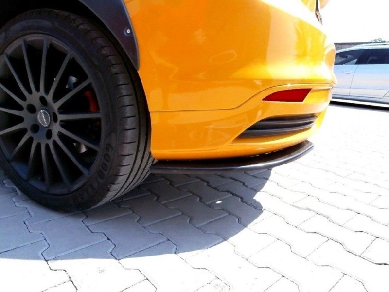 Achterzij Spoilers Ford Focus ST Mk3 Hatchback Glanzend Zwart