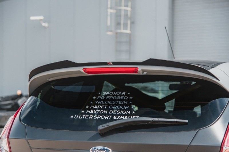 Spoiler Ford Fiesta ST Mk7 Facelift 2013-2016 Maxton Glans Zwart