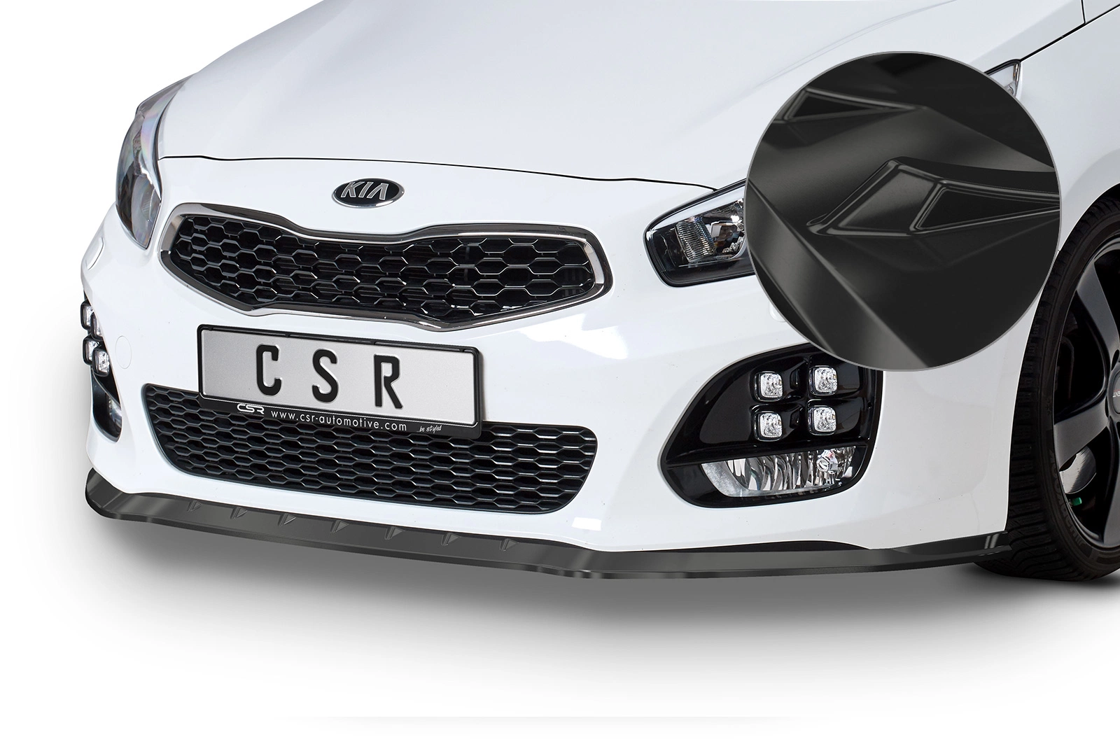 Voorspoiler KIA Ceed (JD) glans zwart – CSR Automotive (04/2012-2018)