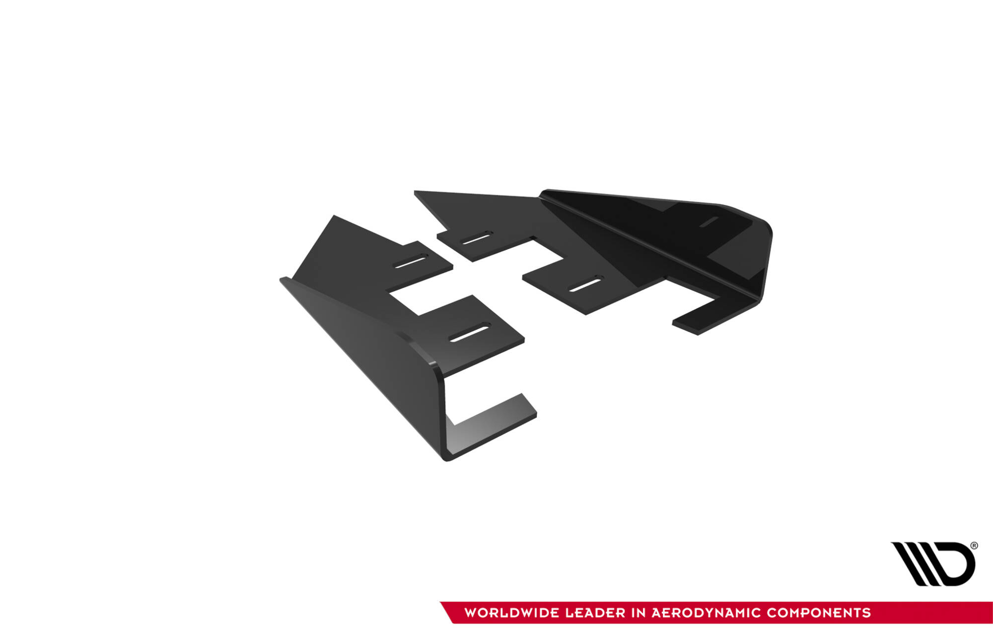 Achterzij Flaps Audi A3 Sedan 8Y Maxton Glanzend zwart