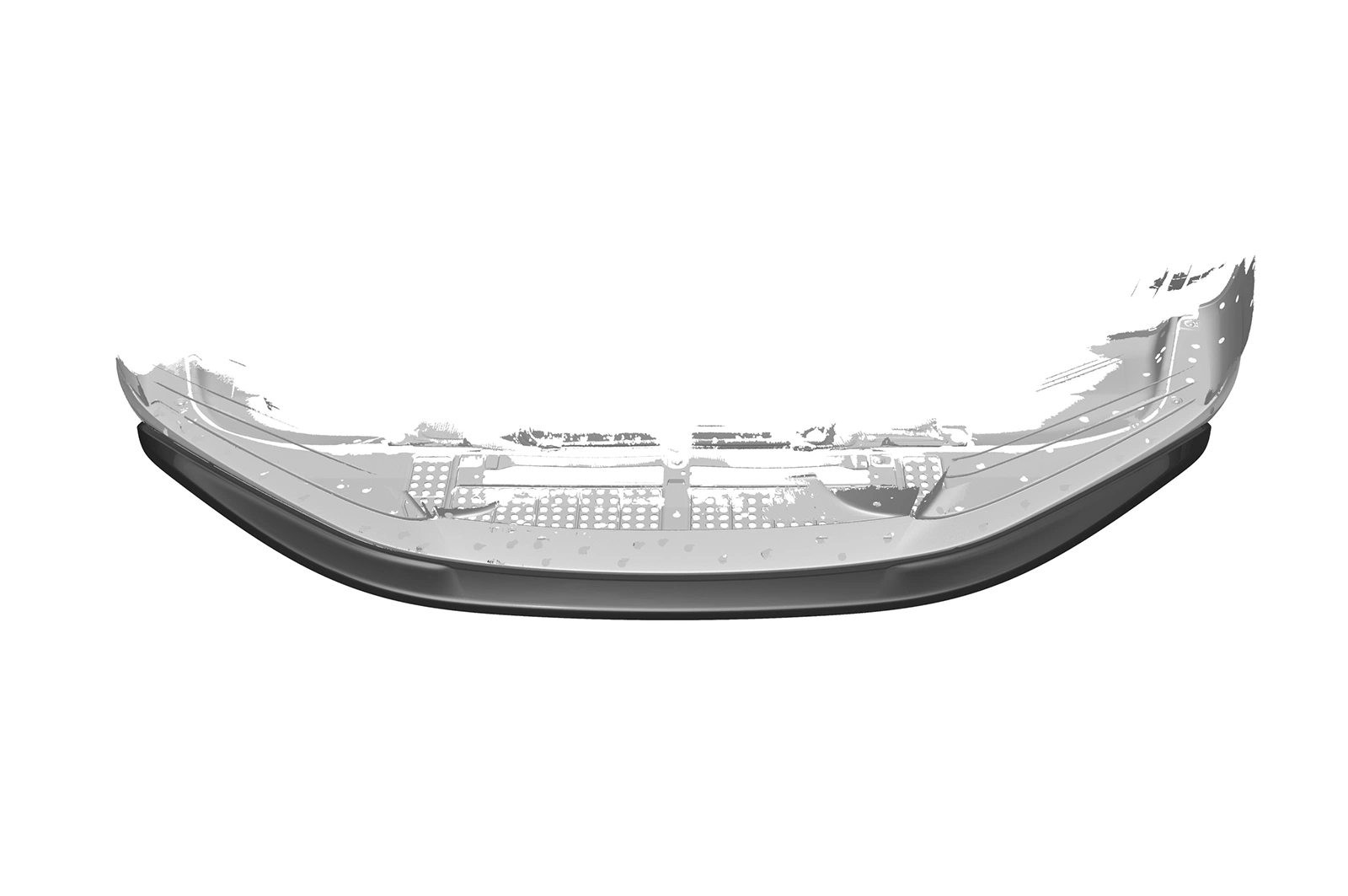 Voorspoiler Porsche 911/992 glans zwart – 2019–05/2024