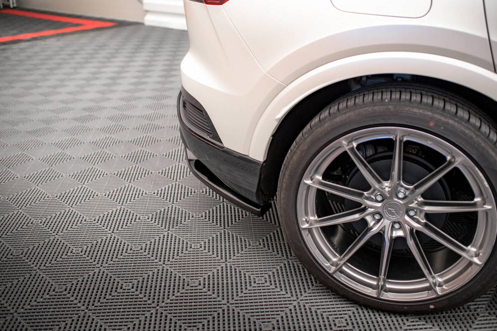 Diffuser Audi Q4 E-Tron sportback S-line Maxton Glans Zwart