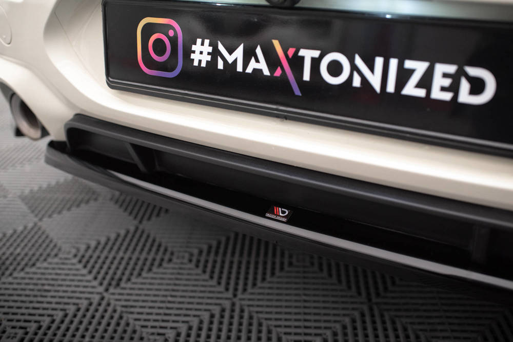 Diffuser Mini Cooper Clubman John Cooper Works F54 Facelift 2019 - Maxton Glans Zwart