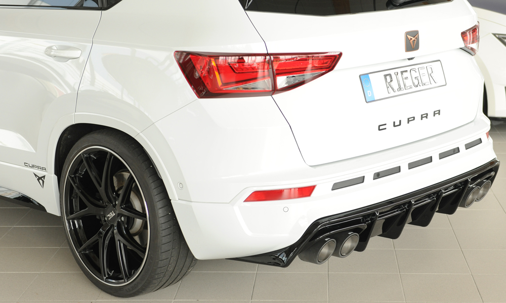 Diffusor Seat Ateca 5FP Cupra Rieger Glans Zwart