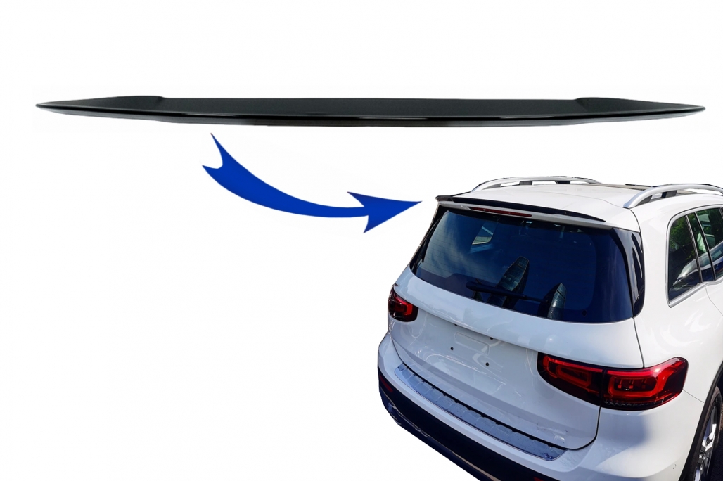 Spoiler Mercedes GLB X247 Glans Zwart