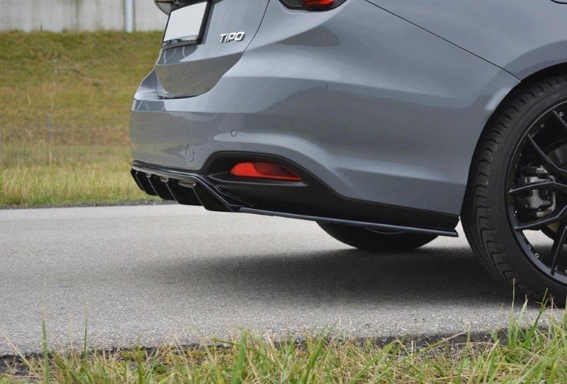 Achter Aanzet Fiat Tipo S-Design Glanzend Zwart