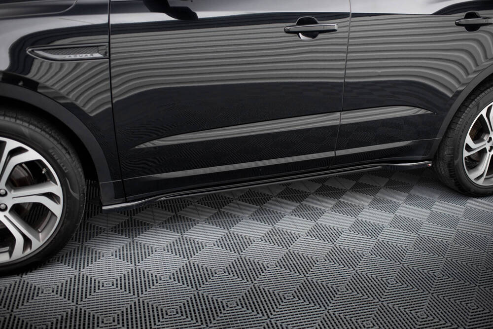 Zijskirts Jaguar E-Pace R-Dynamic Maxton Glans Zwart
