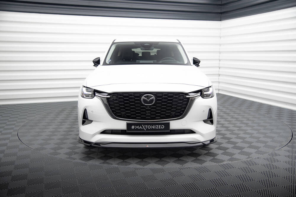 Voorspoiler V.2 Mazda CX-60 Maxton Glans Zwart