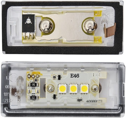 Licenceplate lightning BMW E46 LED