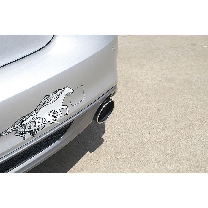 AUDI A6 C7 4G (Sedan + Avant) 2.0 TFSI (211 Hp) 2011 -> 2012 Rear exhaust Right O100