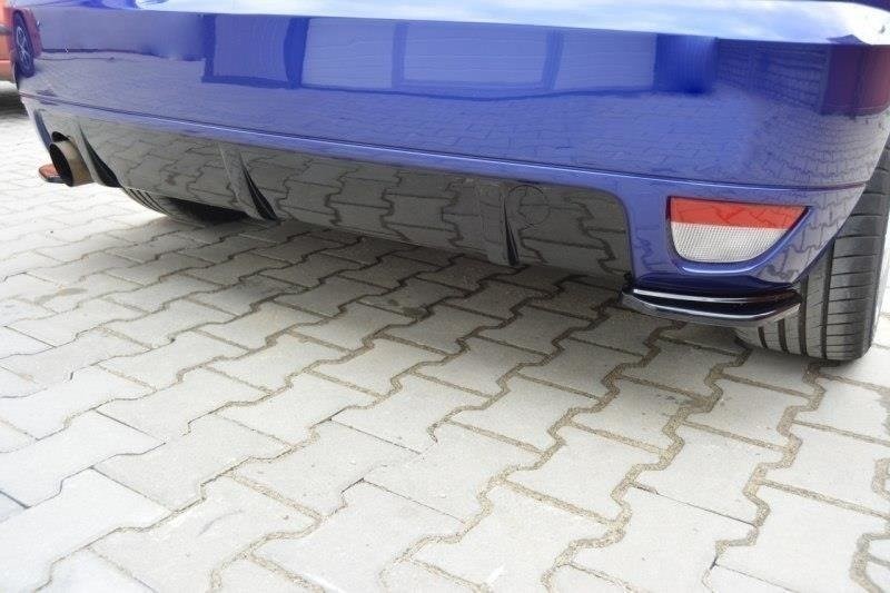 Achterzij Spoilers Ford Focus ST Mk3 FL Glanzend Zwart