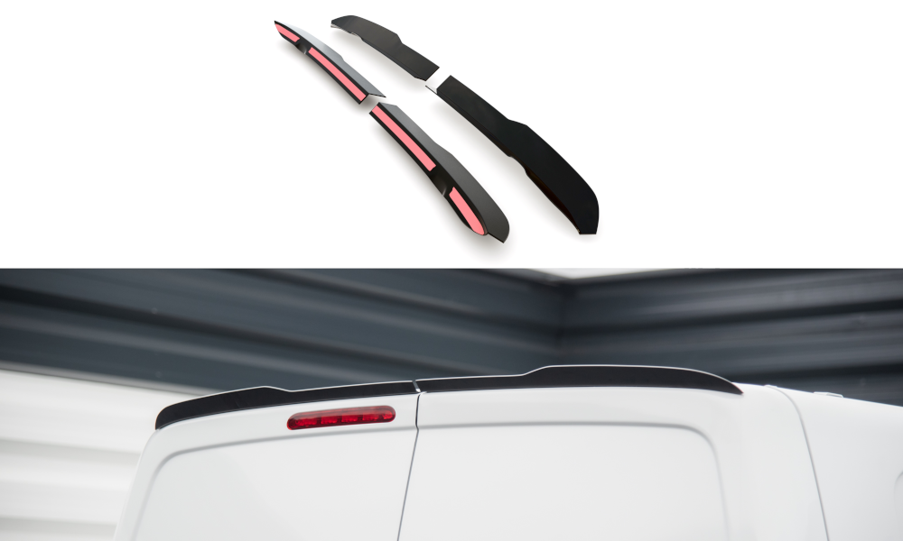 Spoiler Citroen Jumpy Mk3 Maxton Glans Zwart