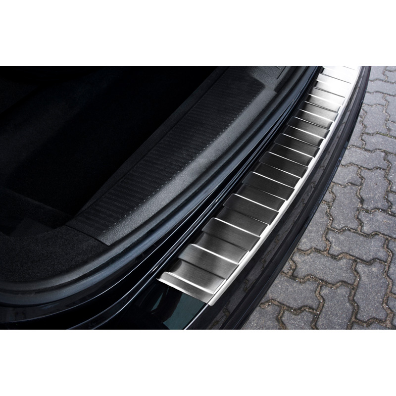 RVS Achterbumperprotector  Seat Alhambra II / Volkswagen Sharan II 2010- 'Ribs'