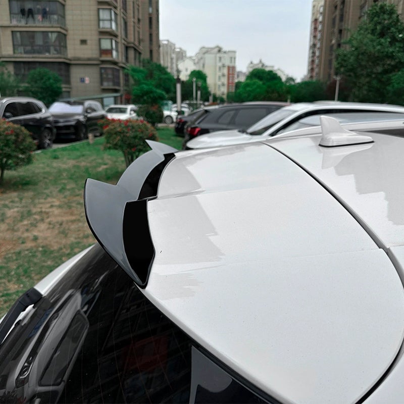 Dakspoiler (Spoiler Cap)  Audi Q5 (FY) S-Line/SQ5 2017-2025 (ABS Glanzend zwart)