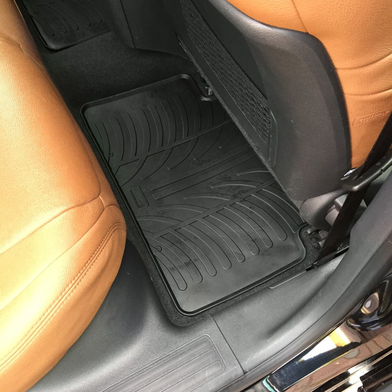 Rubbermatten  Peugeot 508 2011-2018 (T profiel 4-delig + montageclips)