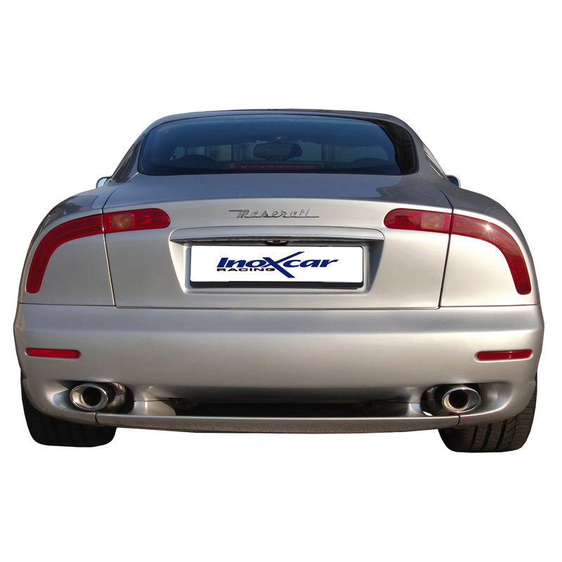 100% RVS Dubbele Sportuitlaat  MS GT 3.2 V8 (368pk) -2002 Links/Rechts 120x80mm Oblique