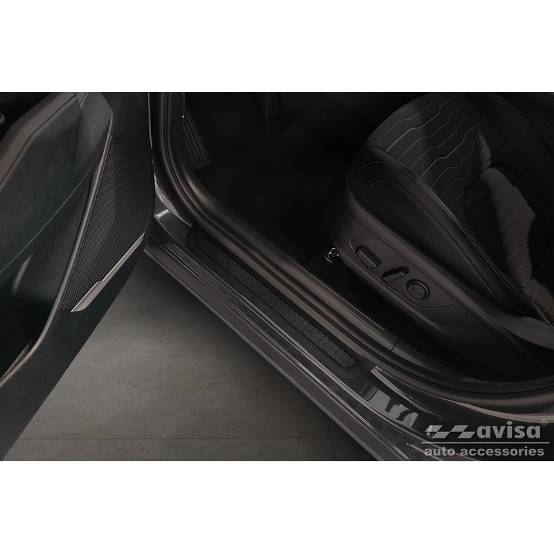 Aluminium Instaplijsten 'Riffled Plate'  Kia Sportage (NQ5) 2021- - 2-delig - Zwart