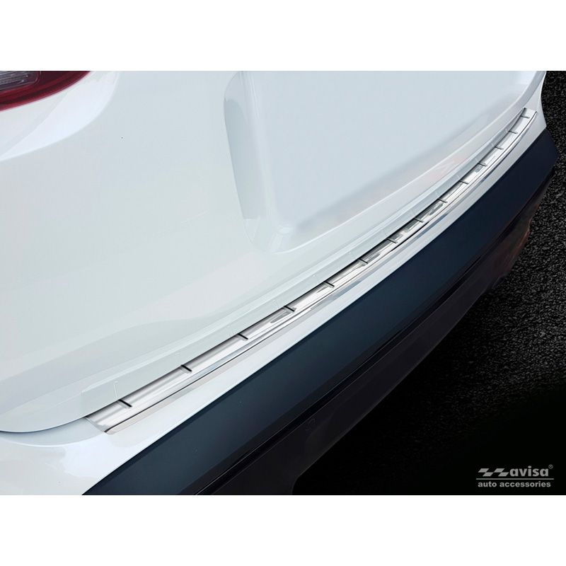 RVS Achterbumperprotector  Citroën C5 Aircross 2018- Incl. Facelift 'Ribs'