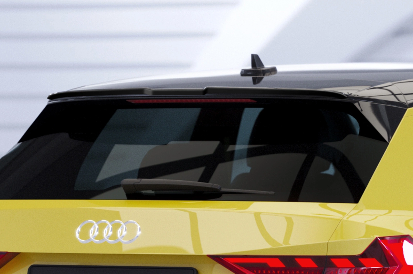 Achterspoiler Audi A1 GB – Glans Zwart (2018–)