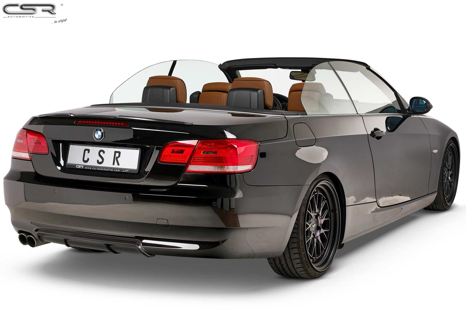 Achterspoiler BMW 3‑Serie E93 Cabriolet (2005–2013) Glans Zwart – CSR Automotive