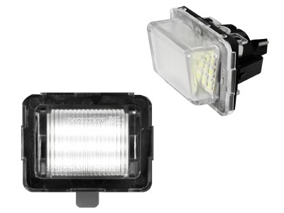LED Licenceplateplaat lightning Mercedes Benz W204 Sedan/Station