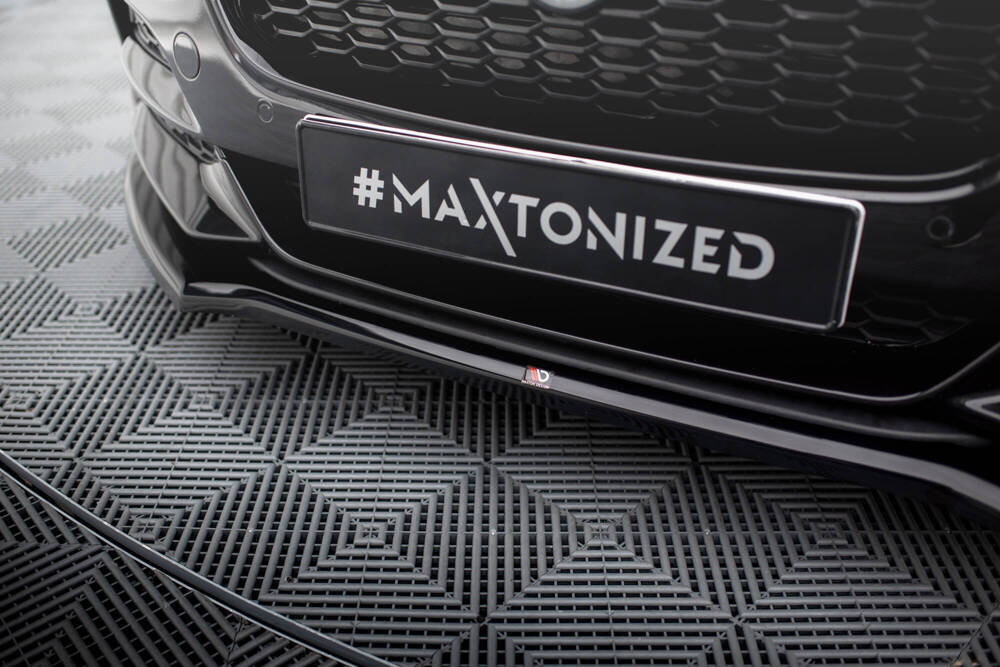 Voorspoiler Jaguar XE X760 FL Maxton Glans Zwart V.1