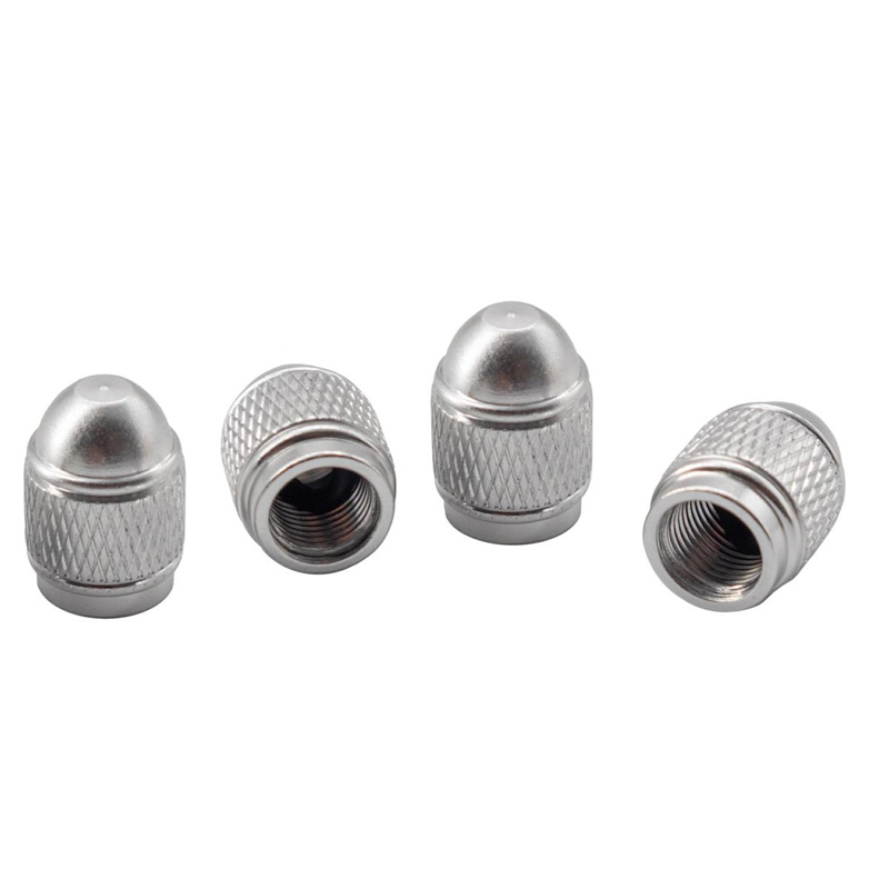 Simoni Racing Ventielkapjes Ogiva - Chroom - 4 stuks
