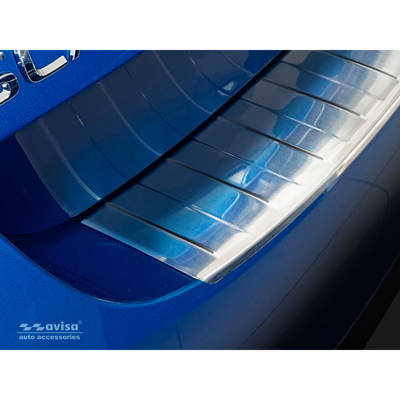 RVS Achterbumperprotector  Skoda Scala 2019-2024 & Facelift 2024- 'Ribs'