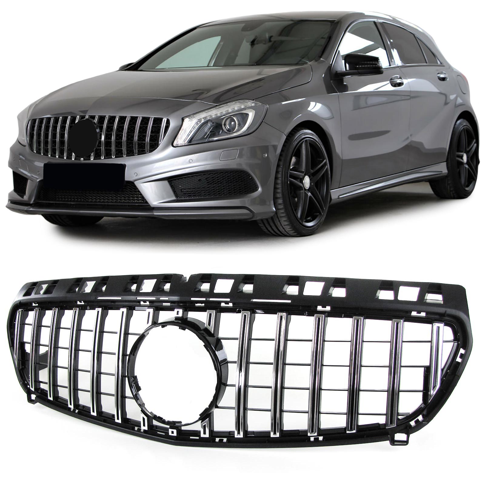 Grill chroom Mercedes A-Klasse W176 12-