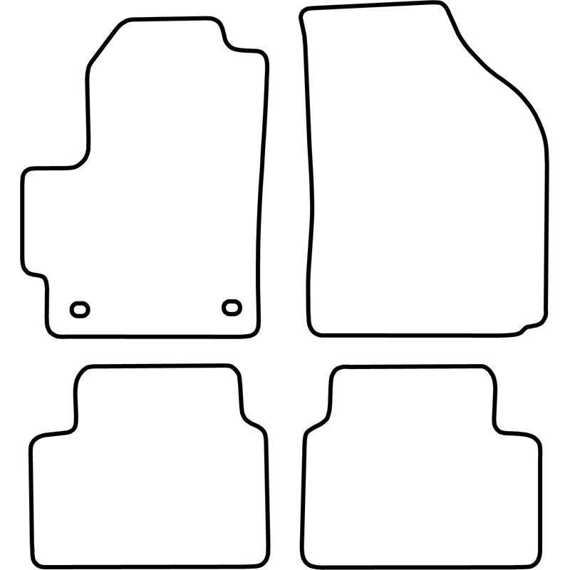 Automatten Chrysler  Matiz 05-
