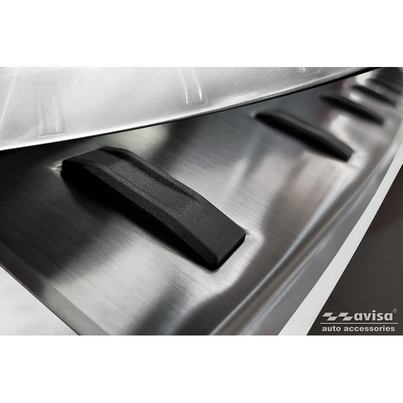 Zwart RVS Achterbumperprotector  Mazda CX-60 (KH) 2022- 'STRONG EDITION'
